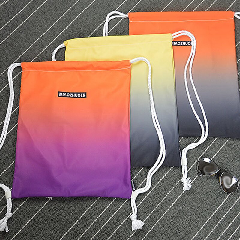 Mochila de deporte para gimnasio, bolsa deportiva impermeable con cordón perfecta para actividades en el exterior, accesorio ideal para entrenamiento, fitness y natación, para verano