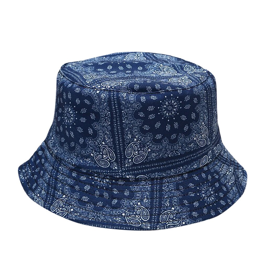 Unisex Foldable Bucket Hat Beach Sun Hat Fisherman Hat Unisex Men Women Floral Sun Hat Outing Two-sided Bucket Caps #z: N