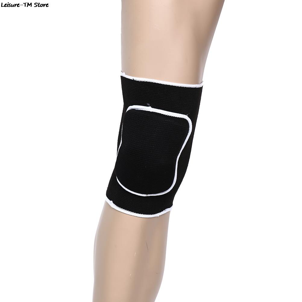 1 Uds. Coderas y rodilleras tejidas gruesas esponjas de baloncesto soporte de choque almohadillas de apoyo de codo deporte y Fitness
