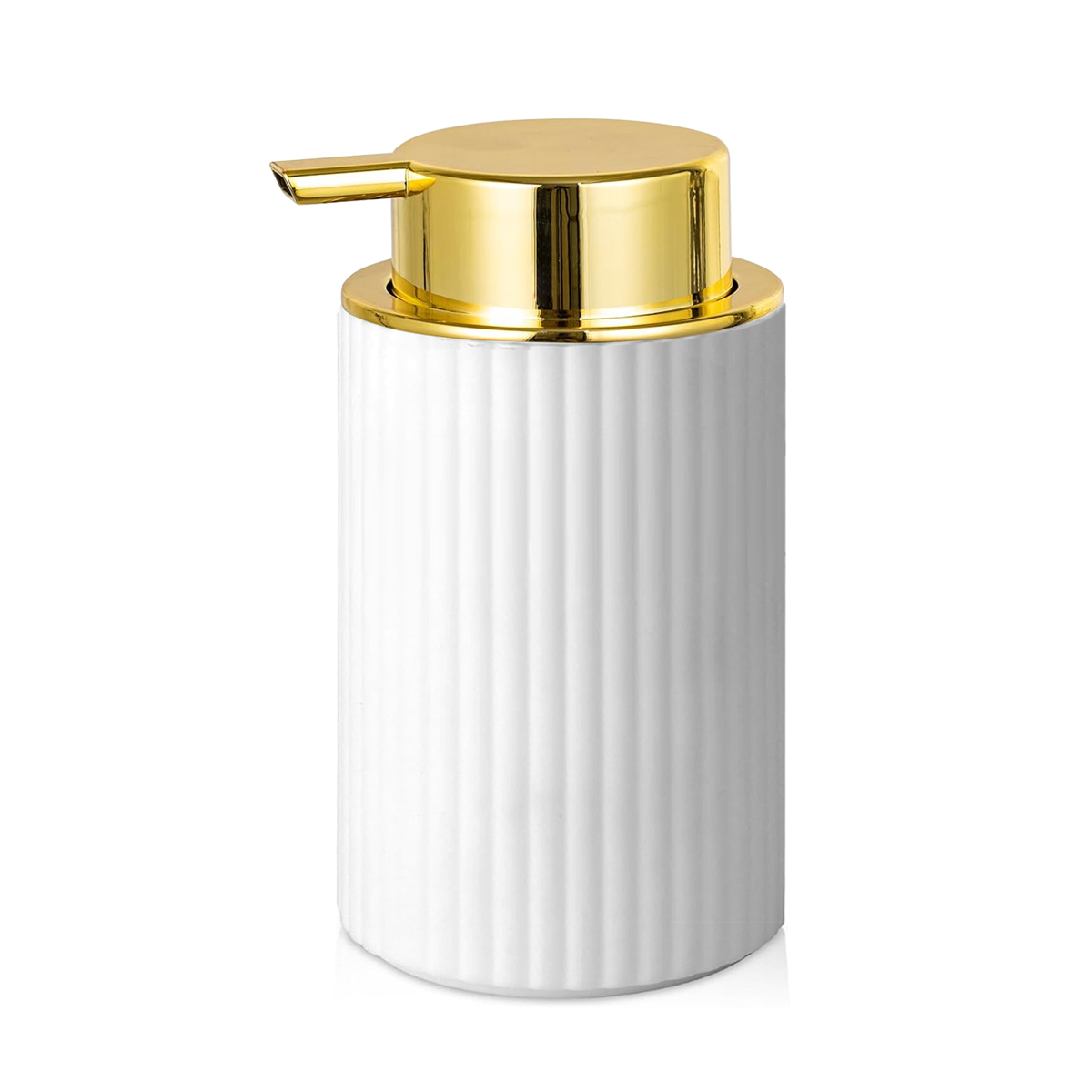 Foaming Soap Dispenser Black Foam Hand Soap Dispenser for Bathroom&Kitchen Hand and Dish Liquid Foaming Pump Bottle: WHITE