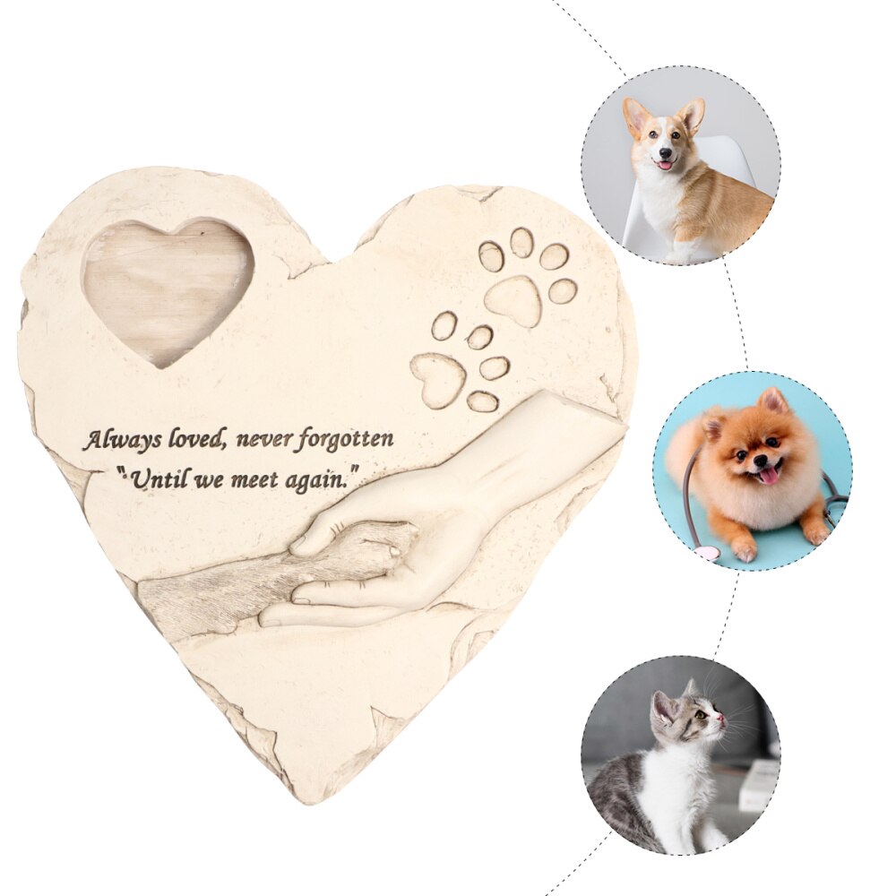 1pc fotoramme kontor dejlig mindesmærke hjerte form billedramme ornament ramme fotoramme kat ramme hund ramme