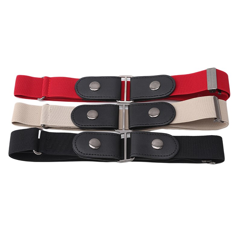 Verstelbare Riem Zonder Gesp Gesp-Gratis Elastische Riem Voor Jeans Broek Jurk Stretch Taille Riemen Voor Vrouwen Ceinture Femme