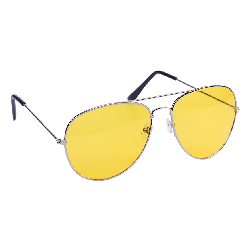 Mtb Road Fietsen Eyewear Bescherming Goggles Fietsen Nachtkijker Bike Driver Night Bril Sport Zonnebril: Zilver