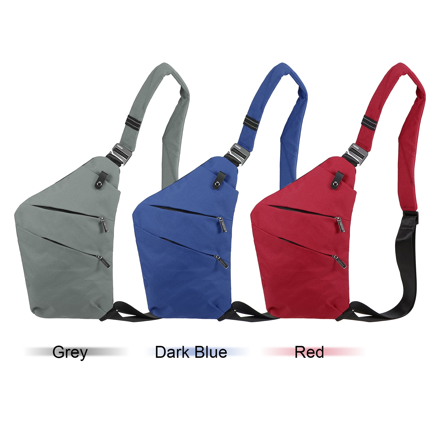 Sling Backpack Chest Bag Lightweight Outdoor Sport Travel Hiking Anti Theft Crossbody Shoulder Pack Bag Daypack Chest Pack