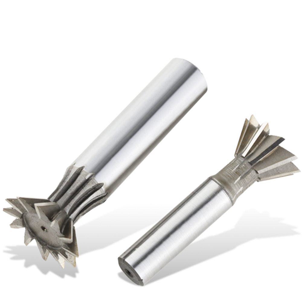 10mm 12mm 16mm 20mm 25mm 30mm 40mm 50mm 60mm svalehalefræser 45 55 60 grader cnc-fræserbit hss-pindfræser med lige skaft