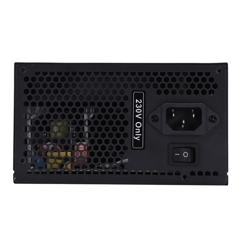 170-260V Max 600W Voeding Psu Pfc Stille Ventilator 24Pin 12V Pc Computer Sata Gaming pc Voeding Voor Amd Computer Eu Pl