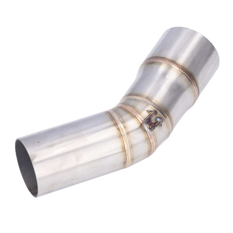 Exhaust Medium Tube Exhaust Intermediate Tube Stainless Steel for Motorcycle