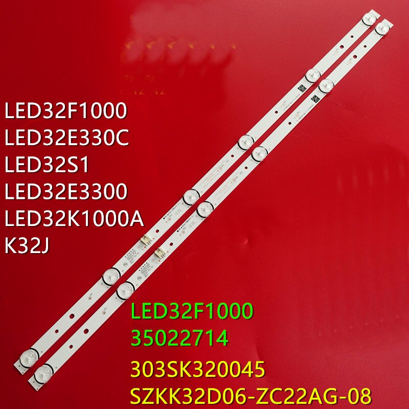 LED Backlight strip for Konka LED32K1000A LED32S1 LED32E330C LED32F1000 LED32E3300 K32J SZKK32D06-ZC22AG-08 303SK320045 35022714