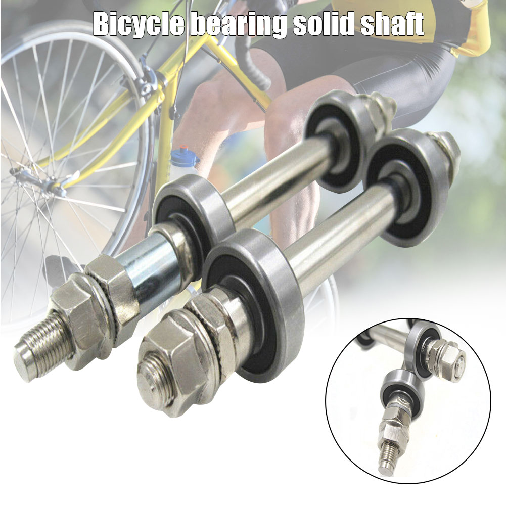 Nyligt bærende cykelhjulnav aksel solid aksel håndtag cykel reparationsværktøj  s66