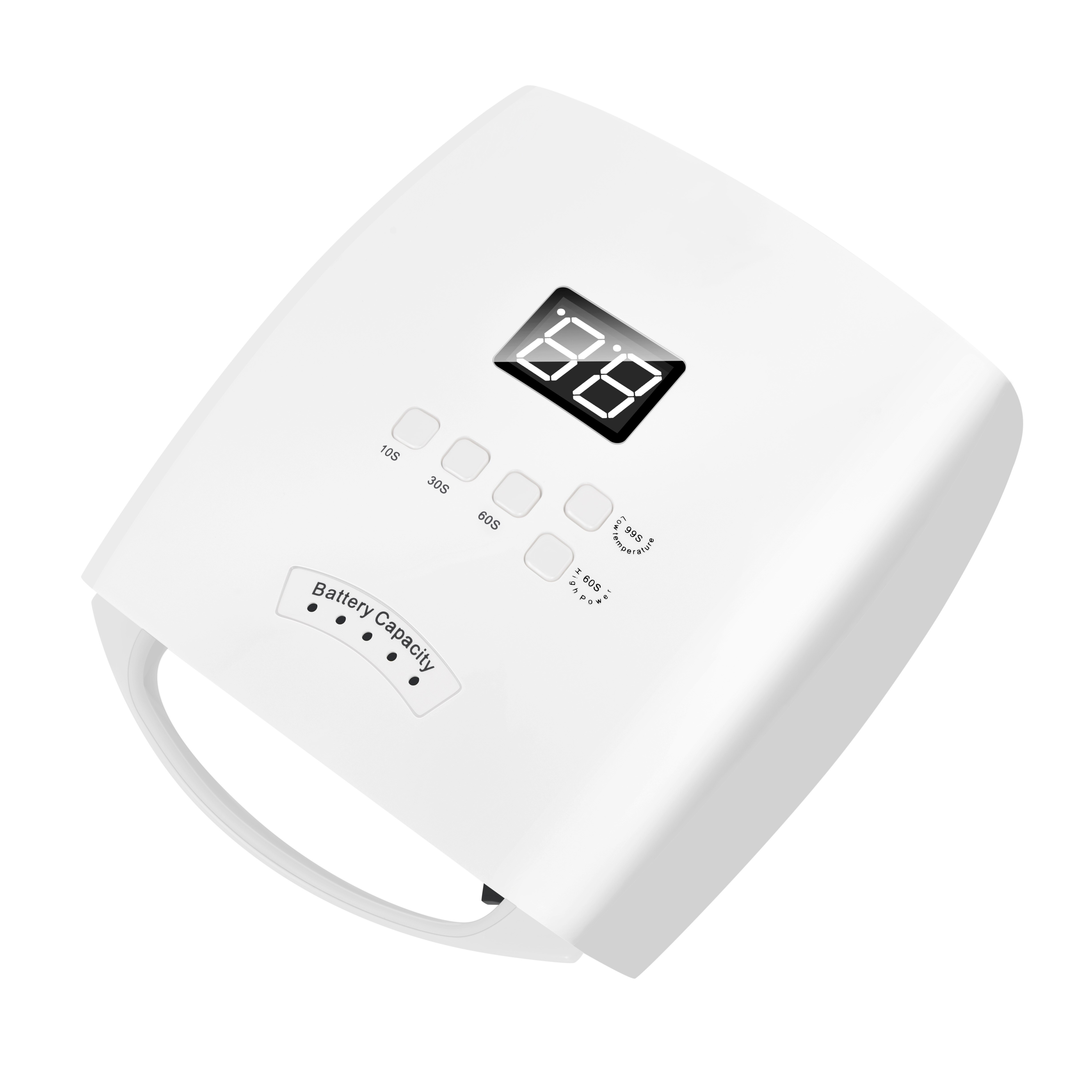 Lampe à ongles Rechargeable avec poignée, sans fil, four à ongles, boulanger, sèche-vernis à colle, manucure, lampe professionnelle à LED UV