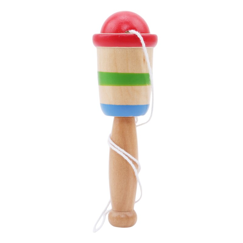 Set di giocattoli con palline da gioco per bambini giocattolo di sicurezza per bambini bambù Kendama i migliori giocattoli in legno giochi di sport all'aperto per bambini di alta qualità giocattoli: 3