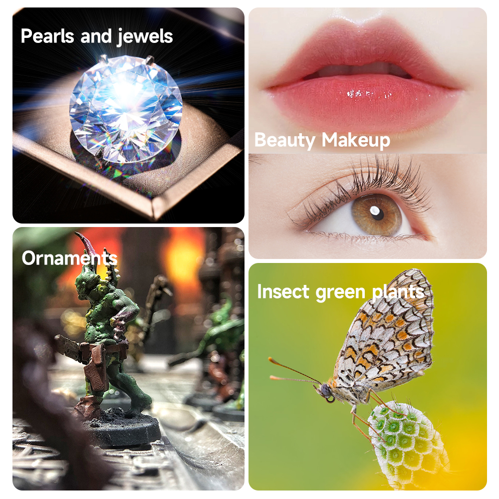 MARTVSEN 120MM Super Macro Lens Professionele 5K HD 10x Super Macro met Universele Telefoon Clip Camera Foto lens voor Smartphone