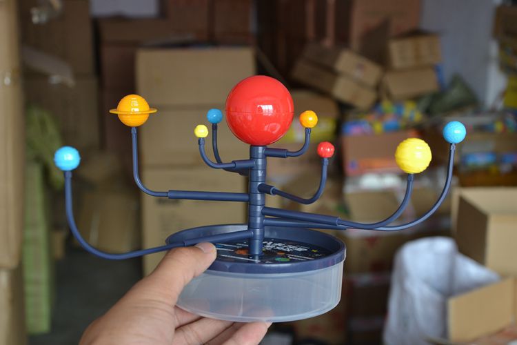 Solsystem otte planeter tegner planetarium model sæt videnskab astronomi og geografi undervisning leverer børns legetøj