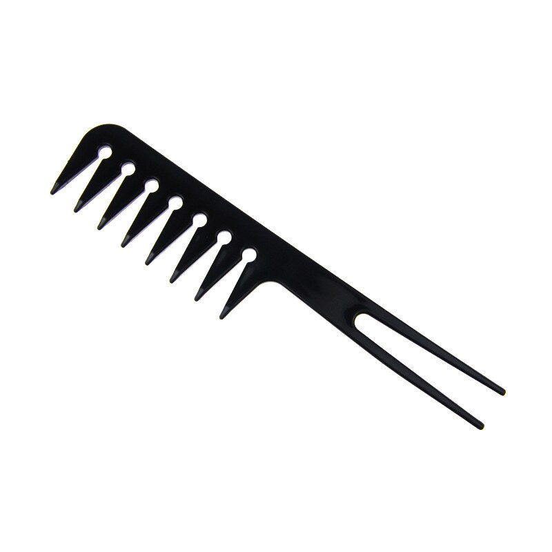 Juego de Peine de peluquería 10 piezas Kit de cepillo de pelo antiestático peluquería estilista herramientas para todos los peinados
