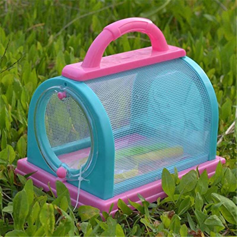 Baby House Children's portable baby villa ventilation observation box pet box butterfly insect house