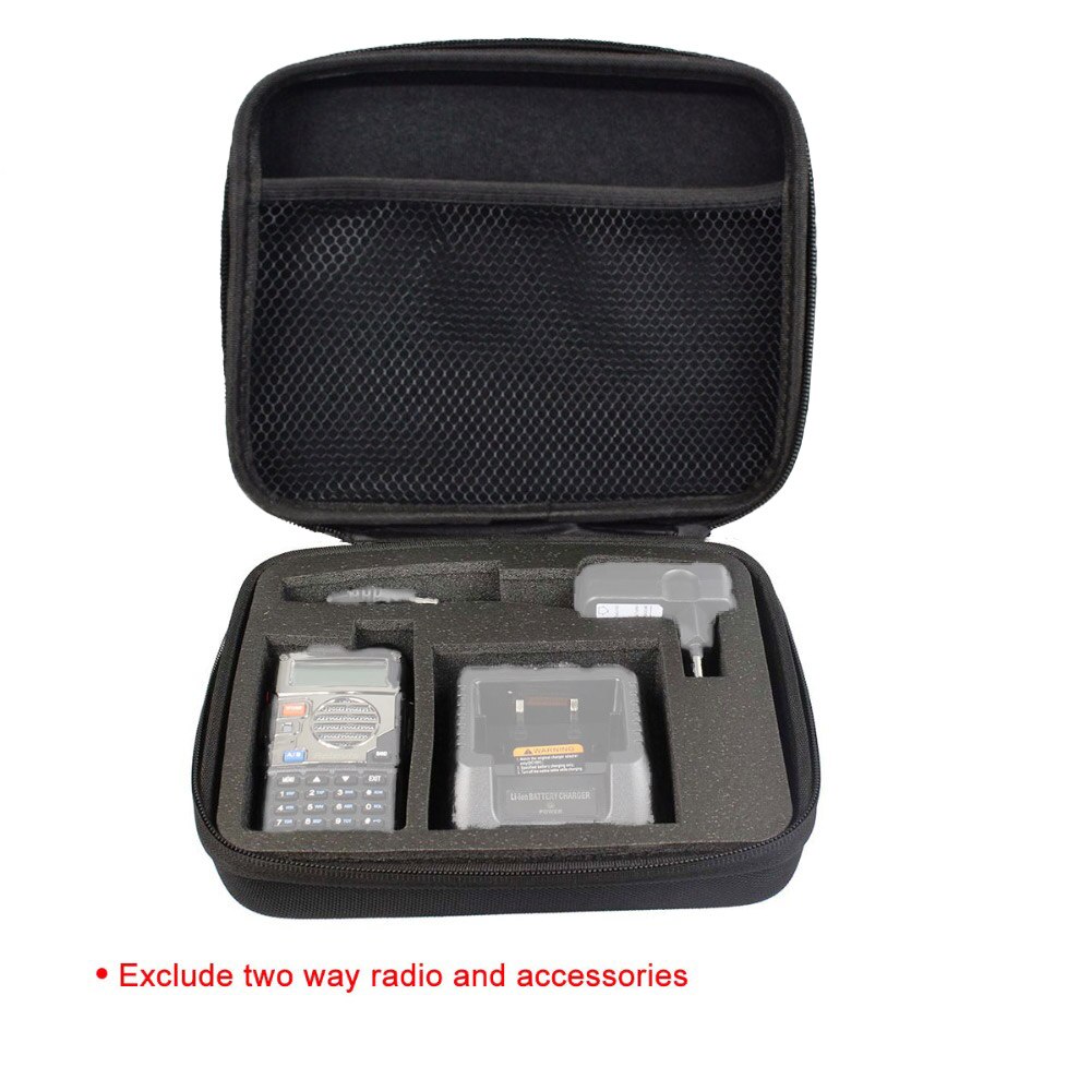 1pcs Tailored Storage Box/Bag Handy Carrying Radio Case For Baofeng UV-5R UV5R Retevis RT5R RT5 For TYT TH-F8 Walkie Talkie