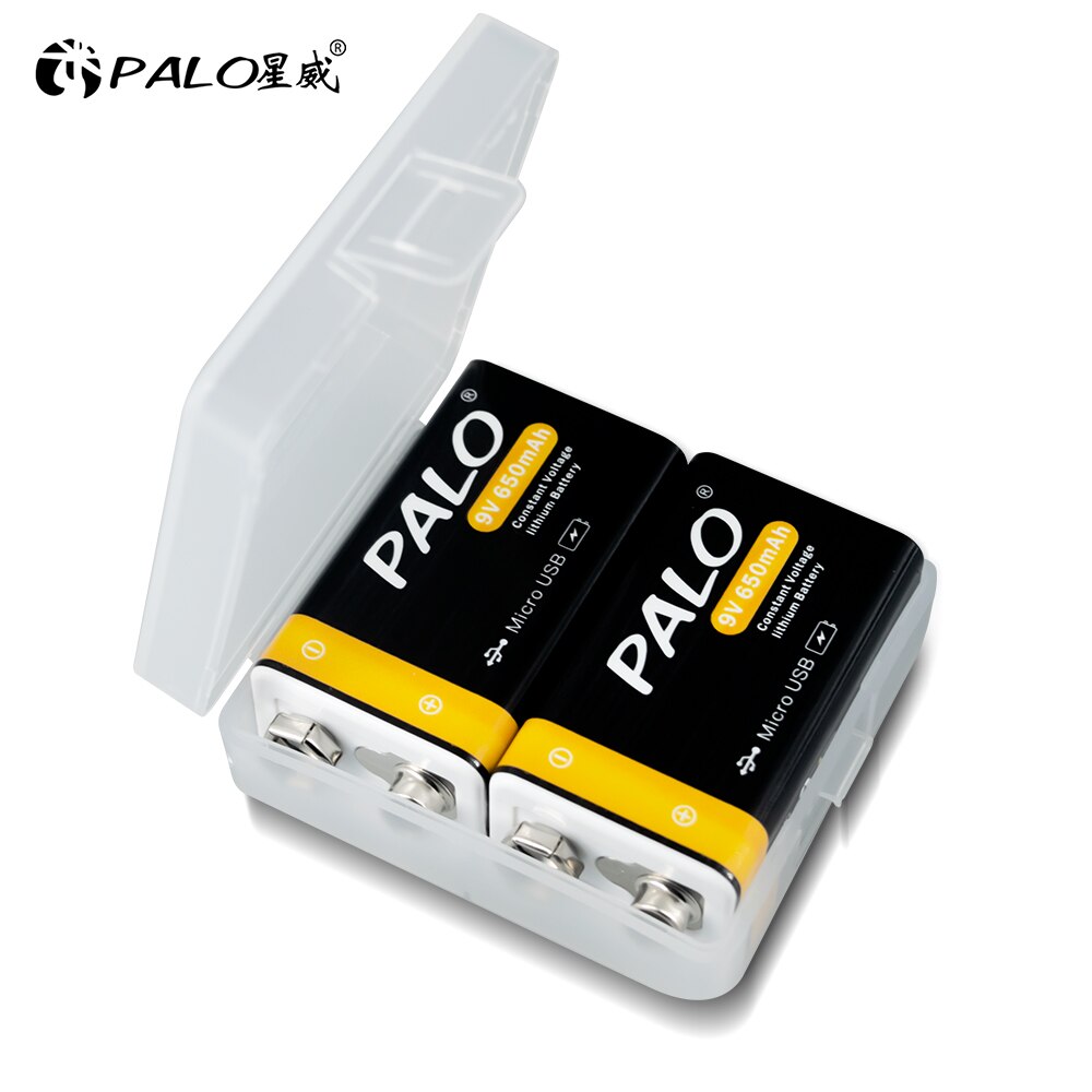 9V battery micro USB 9 Volt li-ion Rechargeable Battery 6F22 9V Li ion Lithium Battery for RC Helicopter Model Microphone Toy