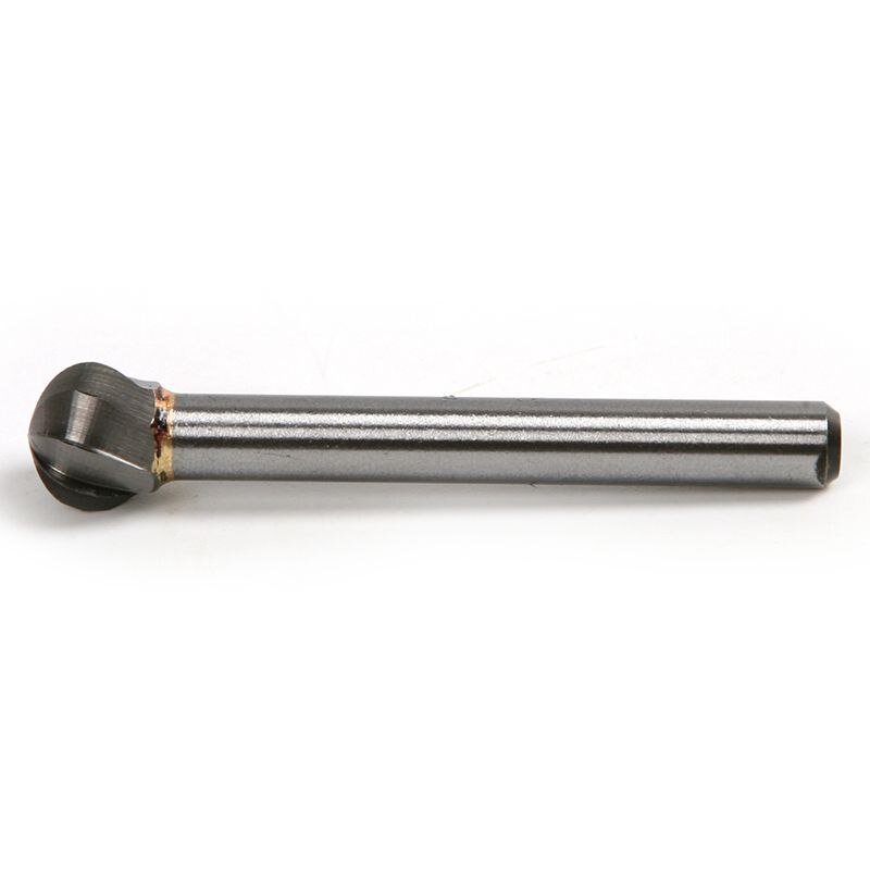 Fraises rotatives en carbure de tungstène à dent grossière et à coupe unique pour outils rotatifs Dremel, diamètre de la lame 6mm 10mm, 1 pièce