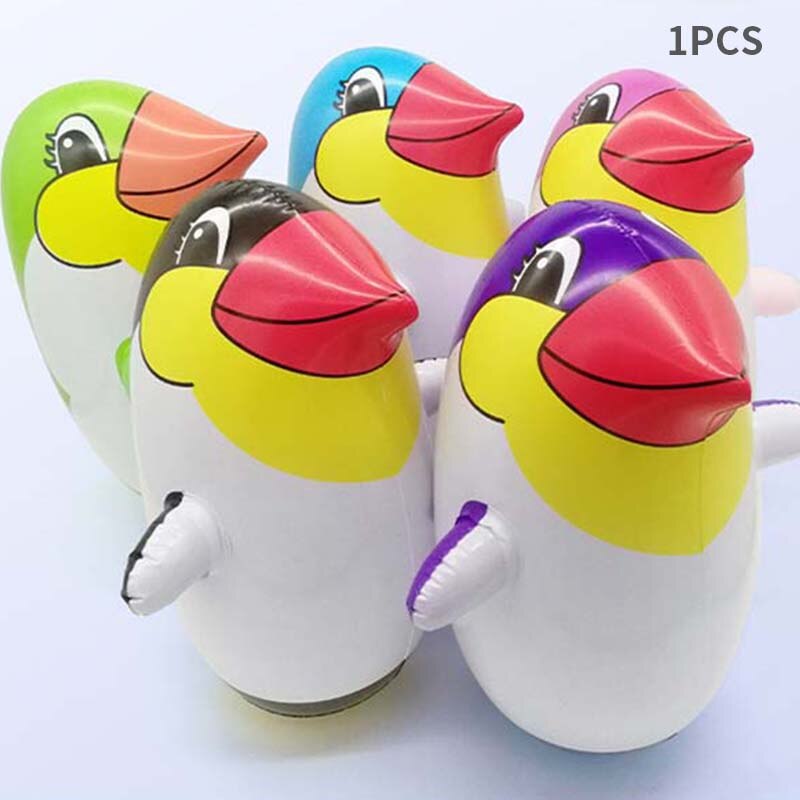 Flotador inflable de pingüino para niños y adultos, anillo de natación para en la piscina, juguete para deportes acuáticos, vaso de pingüino: Default Title