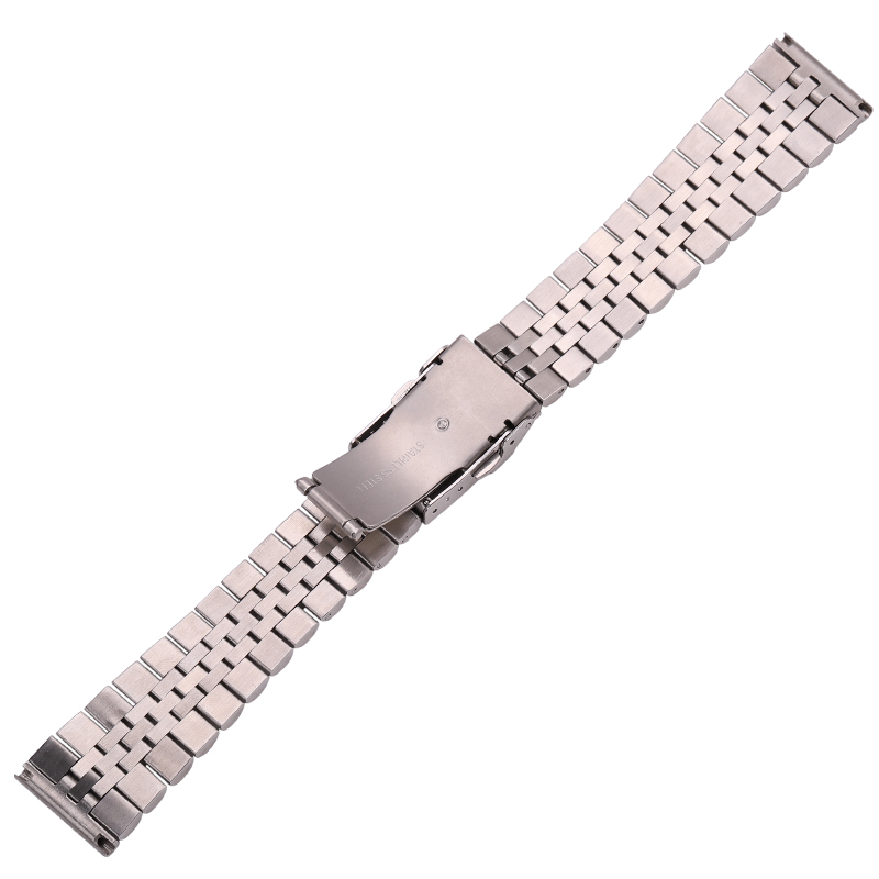 Edelstahl Uhrenarmbänder Frauen Männer Armband 18mm 20mm 22mm 24mm Silber Gerade Ende Uhr Band Strap uhr Zubehör