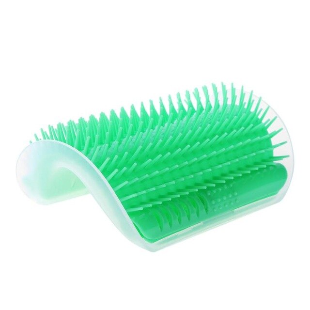 Cat brush corner cat massage self-beautician comb brush cat with tickle comb cat product drops face wash AX001: AX001v