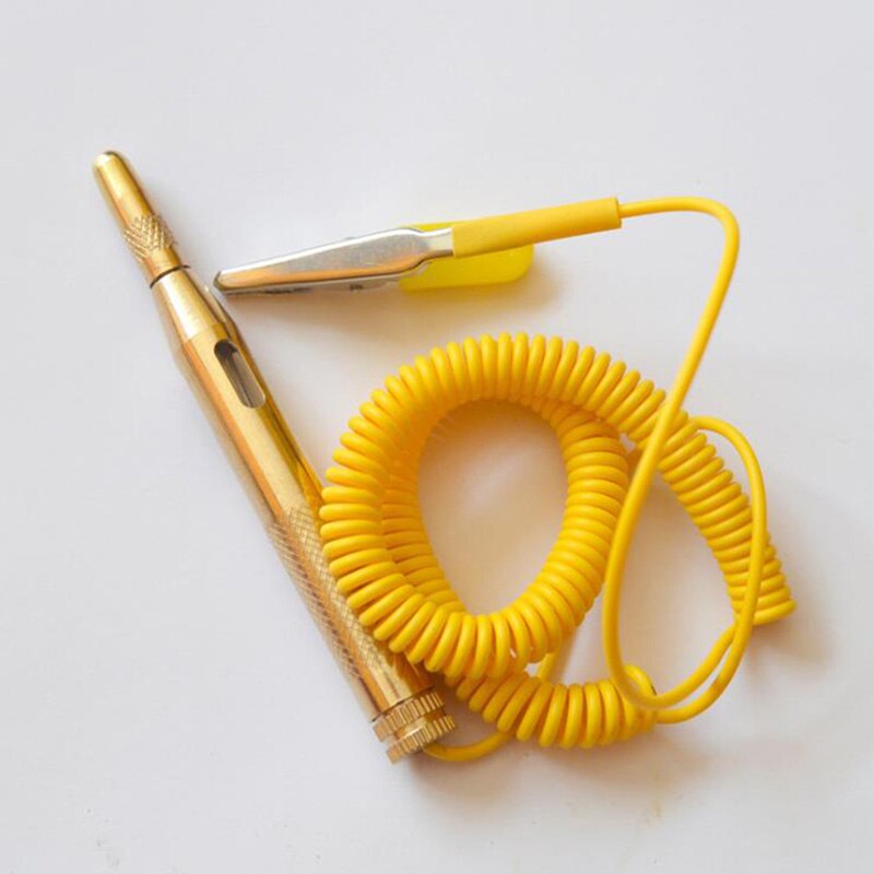 Car Light Lamp Voltage Test Automotive Copper Circuit Test Pen Electrician Line Repair Tool 6V12V 24V