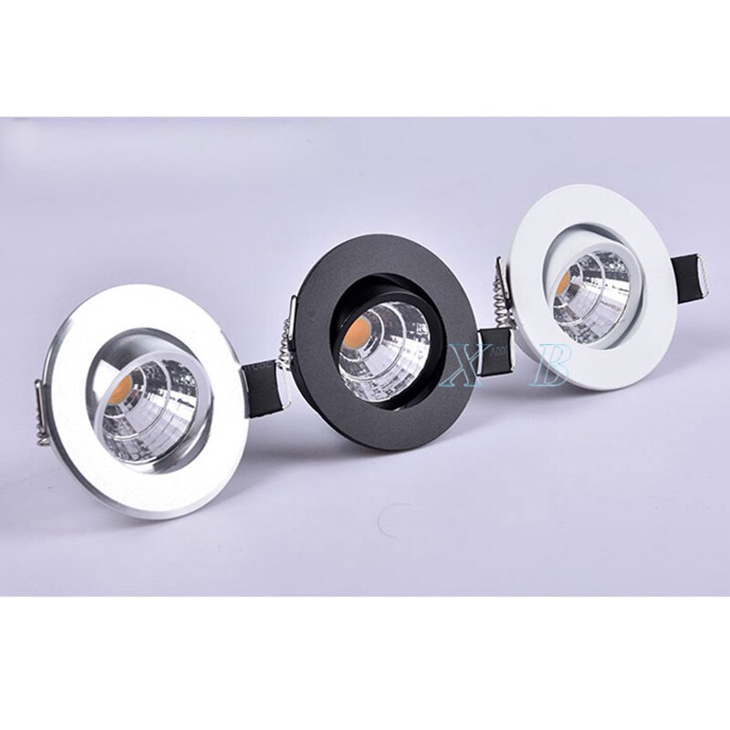3W 5W Led Spots Mini Led Plafond Onderaan Lichten AC85-265V Verzonken Gloeilampen Voor Kabinet Teller Showcase Thuis verlichting