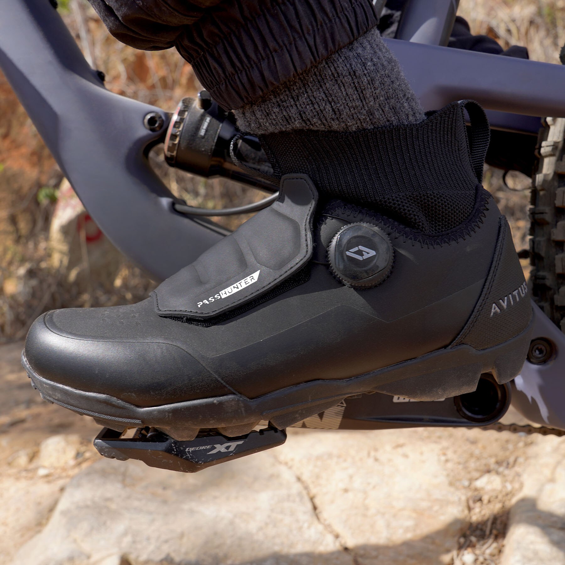 Avitus zapatillas mtb sko til mountainbike vinter cykelsko til trail og grael ryttere