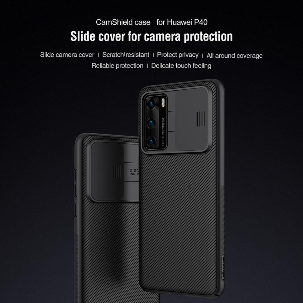 Camera Protection Case For Huawei P40 /P40 Pro /plus NILLKIN Slide Protect Cover Lens Protection Case For Huawei P40 P40 Pro