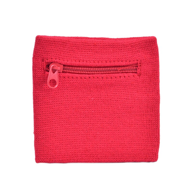 Bomull fitness løping tørke svette bytte nøkkel bag svetteabsorberende håndleddsveske