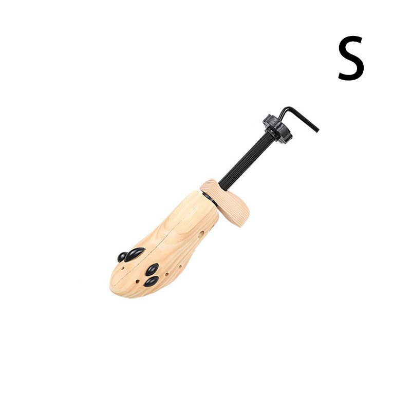 Skoträd 1 par trä för män och kvinnor skor expanderskor bredd och höjd justerbar skosträckare formställ: S