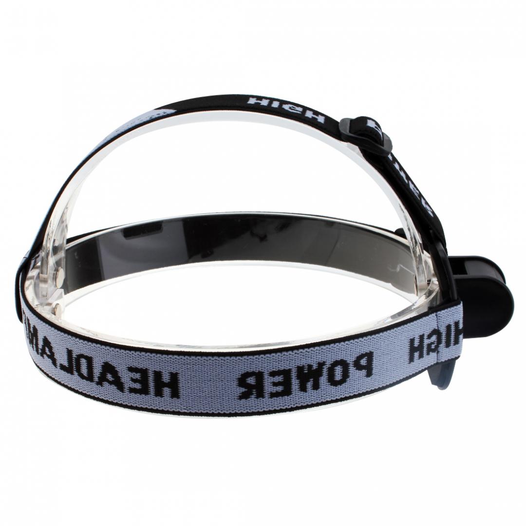 Hoofd Licht Strap Mount Lamp Band Hoofdband Voor Koplamp-Zwart