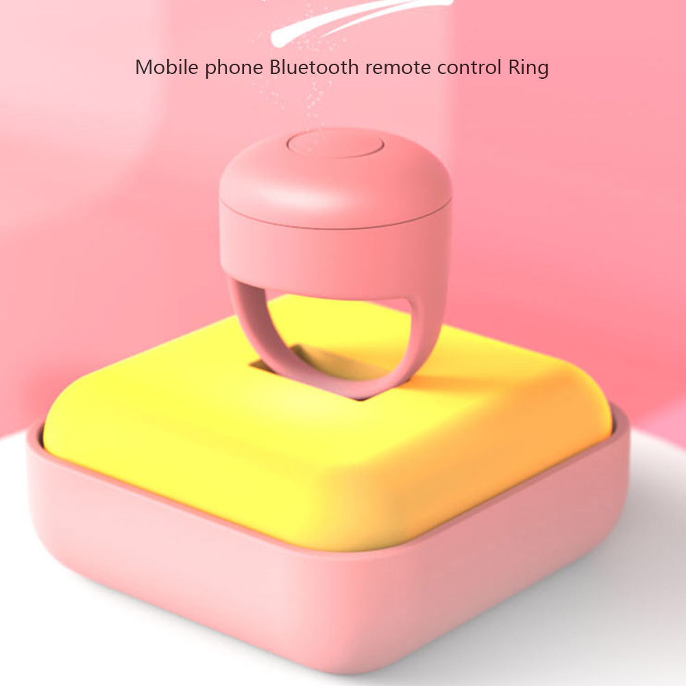 Anillo de Control remoto para teléfono móvil, compatible con Bluetooth, navegación automática de página, controlador de vídeo para teléfono Liker