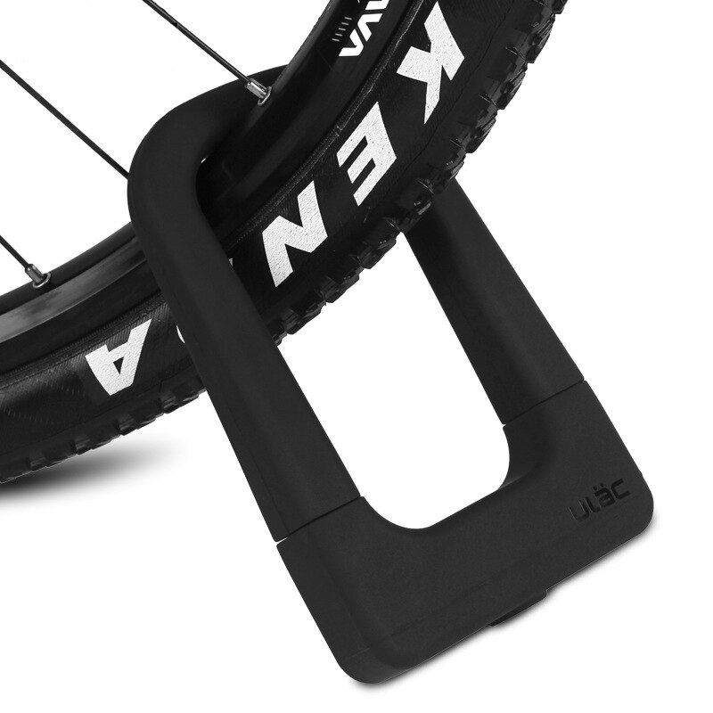 Heavy Duty Anti-Theft Alloy Bike Bicycle U Lock Motocycle Padlock with 3 Security Keys Transportation Bracket System