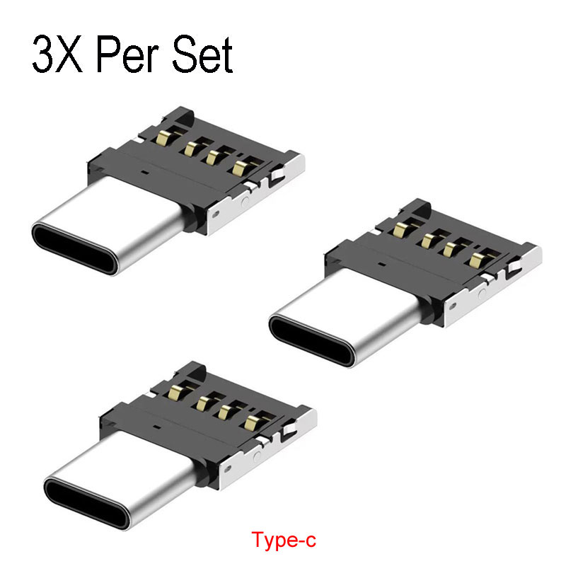 Adattatore USB-C Femmina A USB-A Maschio – Innov8, OTG, Versione 3.1, Nero