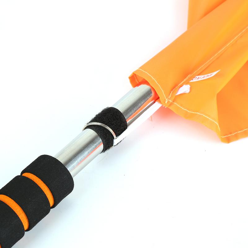 2 Stuks Voetbal Scheidsrechter Vlaggen Grensrechter Vlag Padded Grips Rood En Geel Gevierendeeld Vlag Voetbal Scheidsrechter Vlaggen