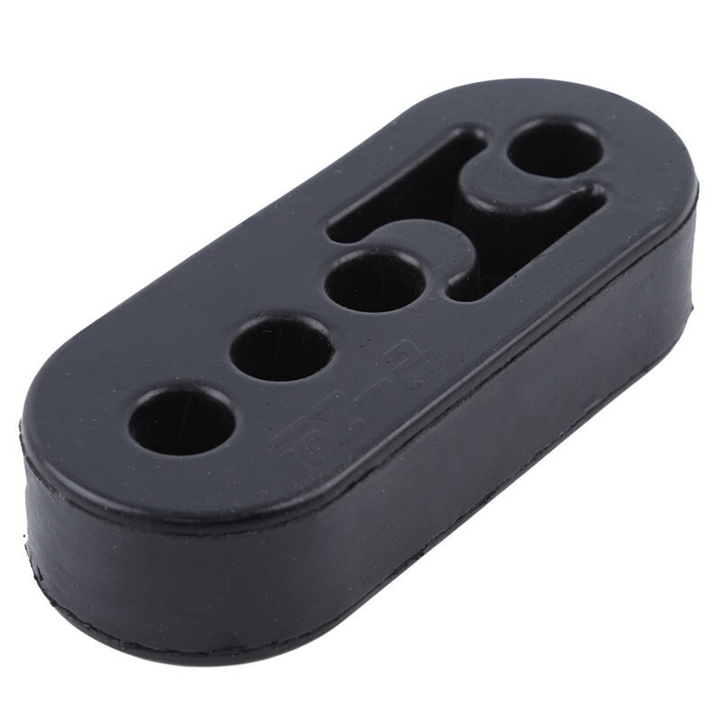 11cm staffe di montaggio in gomma per tubo di scarico regolabili universali a 4 fori per auto, parti di ricambio per auto