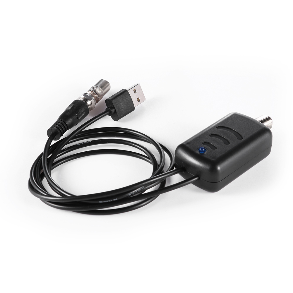 HDTV Signal Booster Indoor HD Digital TV Antenna Amplifier Low Noise Easy Installtion Adapter with USB Power Supply