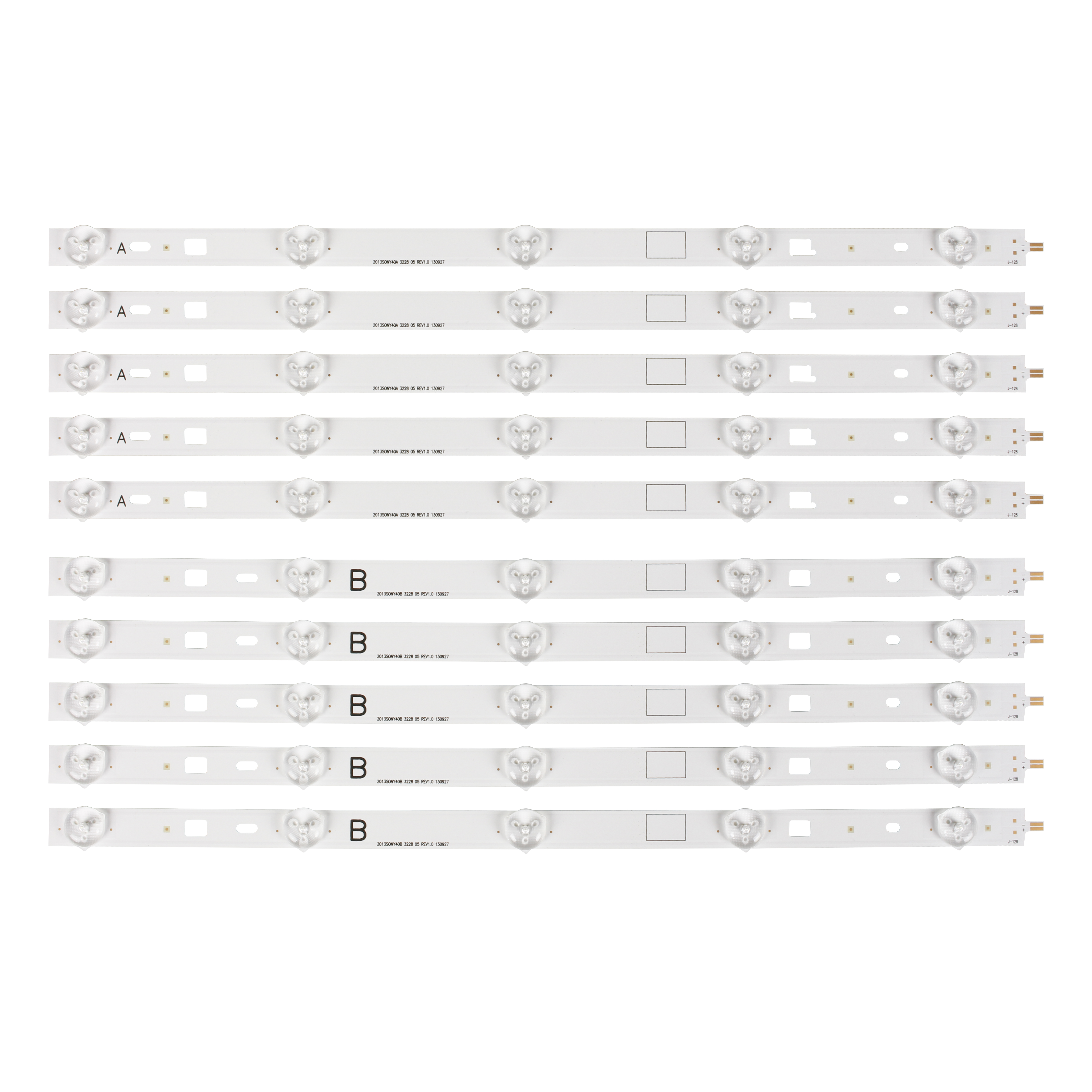Led bakgrundsbelysningsremsa 5 lampa för sony 40 " tv kdl -40 w 605b ns4 s 400 dnd 01 a1989957a kdl -40 r 485a lsy 400 hn 01-b01