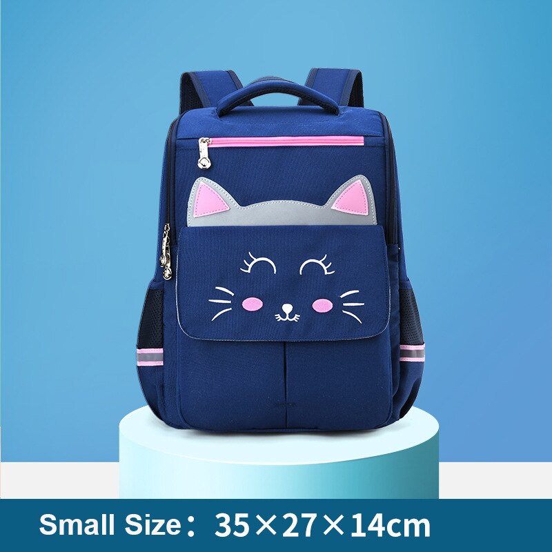 Sac à dos d&#39;école pour enfants, cartable pour filles, garçons, dessin animé, avec fermeture éclair en 3D