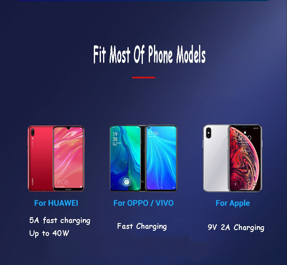 5A ultra-fast charging data cable 360°blind magnetic circular magnetic one-line three-head charging cable