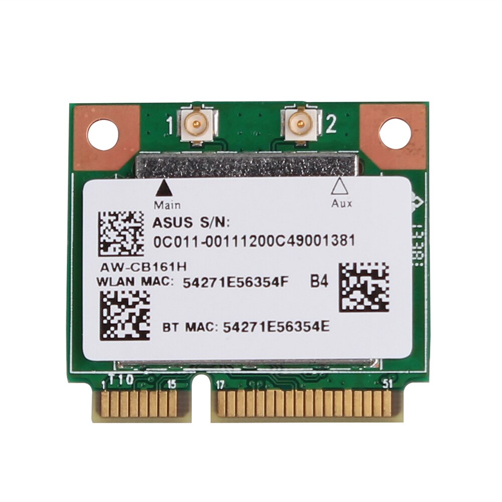 Pour Azurewave AW-CB161H 802.11a/b/g/n/ac WiFi + BT 4.0 RTL8821AE 2.4/5.0 GHz