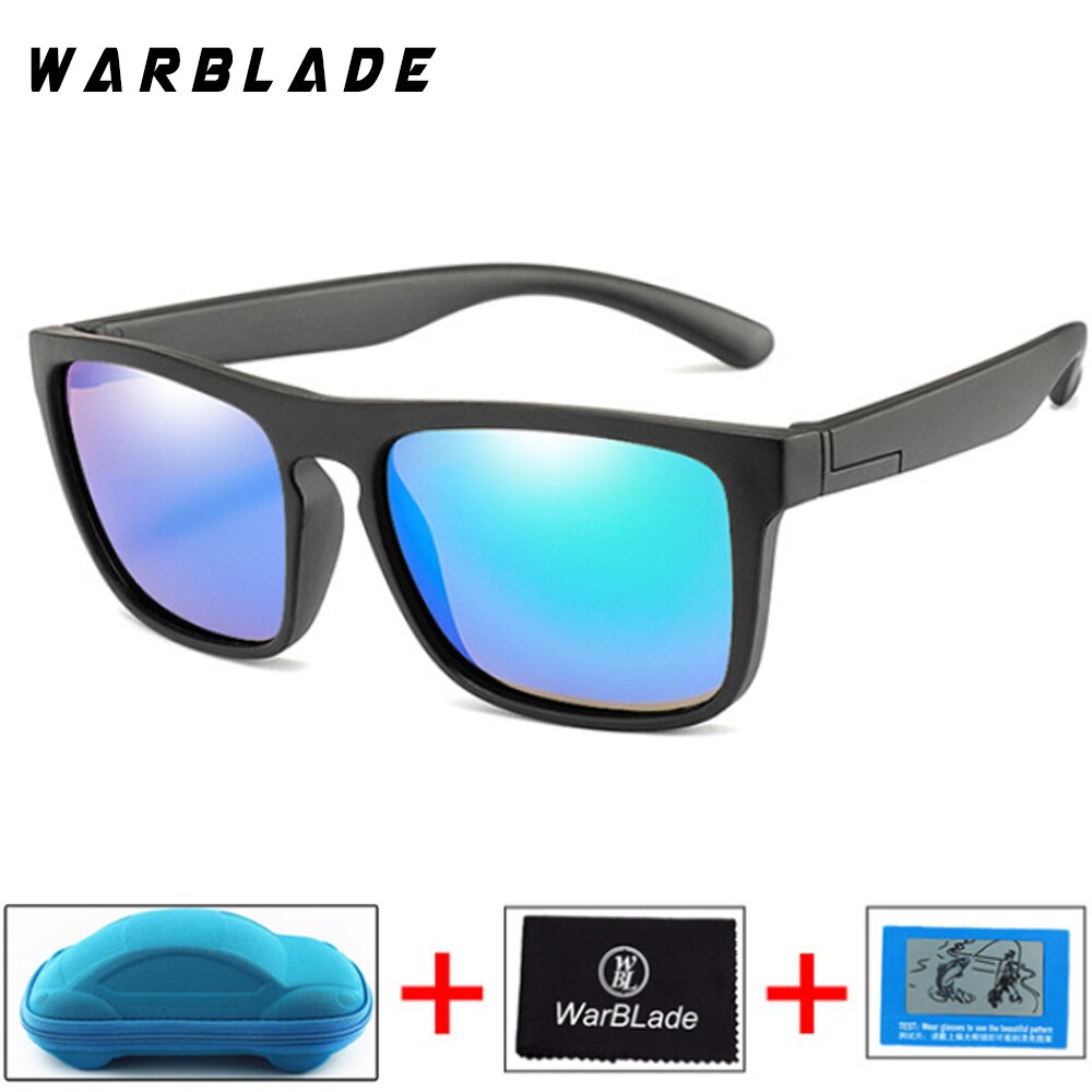 WBL Kinderen Kids Zonnebril Jongens Meisjes Gepolariseerde Zonnebril Baby Baby Siliconen Flexibele Veiligheid Frame Shades Eyewear UV400