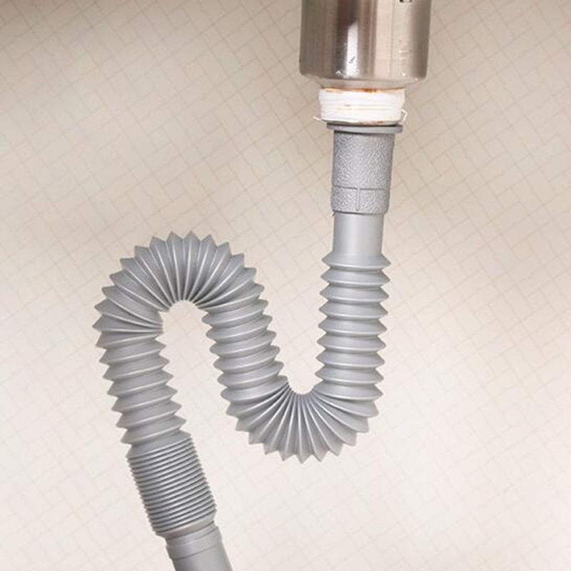 Stainless steel wash basin Sewer pipe Plumbing Hoses Flexible silicone hose Deodorant Prolong Water Pipes