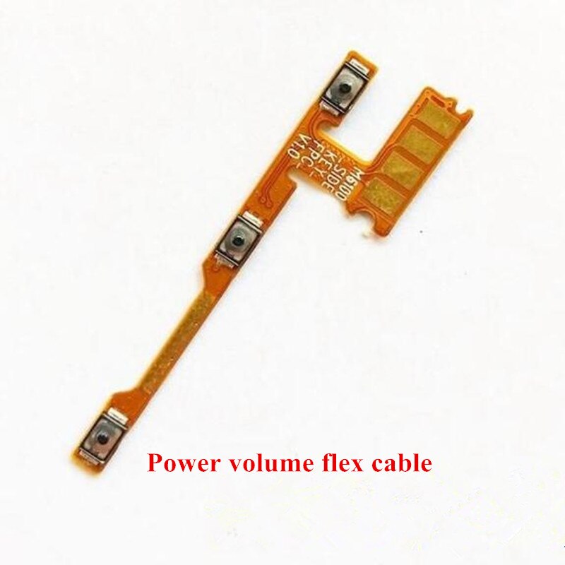 Power & Volume Zijknop Keys + Lock Vergrendeling Bretels Beugels + Power & Volume Flex Kabel Voor Xiaomi Redmi opmerking 7: Power flex cable