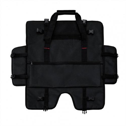 Screen Carrying Case Convenient Practical Strong Buckle Monitor Carrying Bag Fabric Monitor Carrying Bag: Black