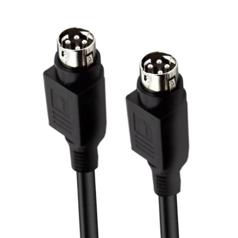 4Pin Speaker Cable for R1700BTR1600TIII Speaker 4Pin DIN Male to Male Cord Highly Temperature Resistant PVC Cover