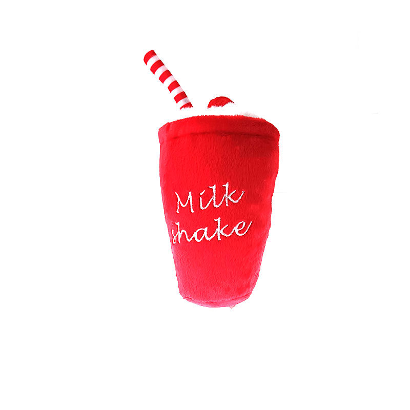 Hamburger Huisdier Knuffel, Klinkende Speelgoed, Frieten, Hamburger Milkshake Beker Met Bb Oproep, geluid Papier