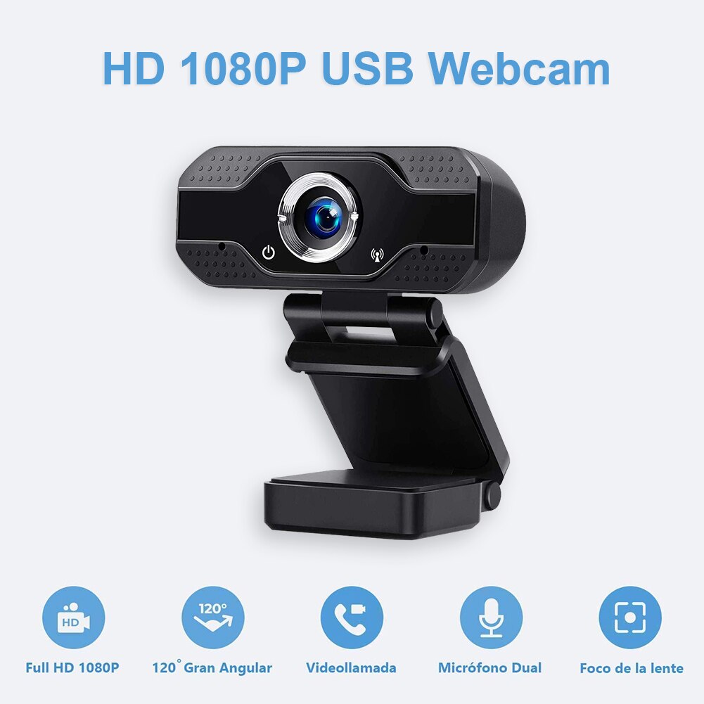 Full Hd Webcam 1080p 4k Usb Web Camera Pc With Built-in Microphone For Computer Work Online Class Broadcast Web Cam