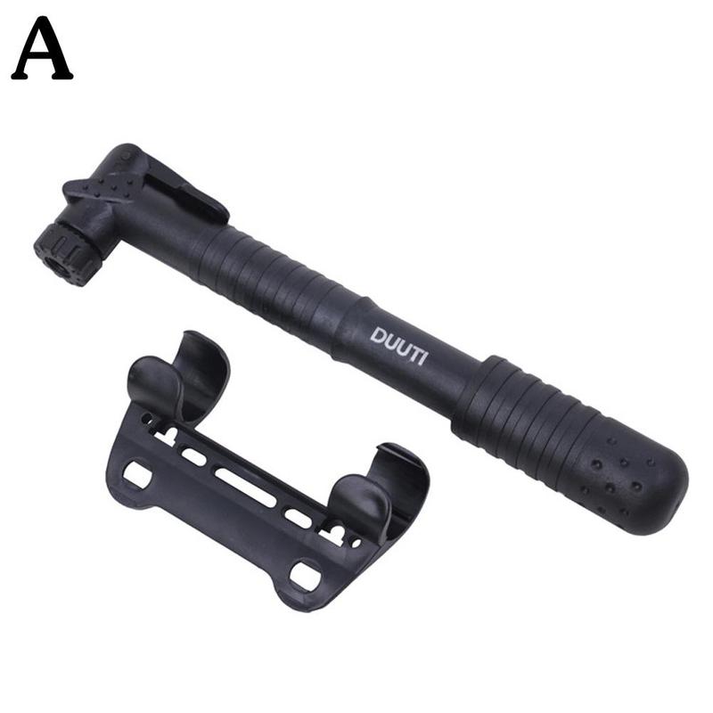 Mini Bike Pump Portable Lightweight Tyre Inflation Cycling Pump Road Multi Pump Basketball Bicycle Fitment Ball Mtb X1y7: Black